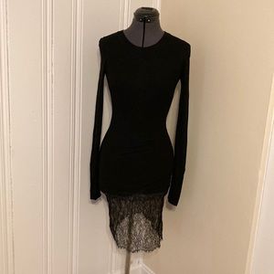 BCBGMaxAzria black dress